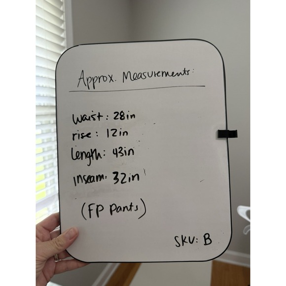 Free People Penny Pull-On Velvet Pants Size Small Orange High Rise Flare - Picture 10 of 10